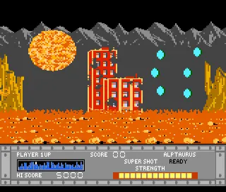 Sentinel gameplay screenshot on 7800