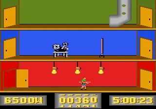 Super Skateboardin' gameplay screenshot on 7800