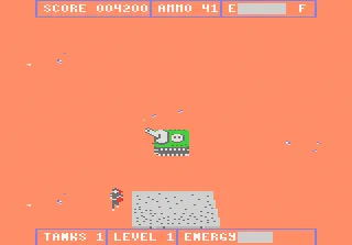 Tank Command gameplay screenshot on 7800