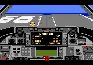 Tomcat: The F-14 Fighter Simulator gameplay screenshot on 7800