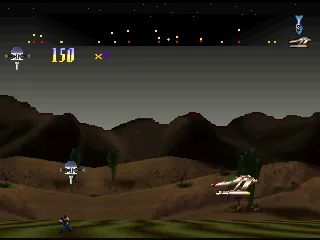 Defender 2000 gameplay screenshot on Jaguar
