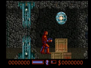 Hyper Force gameplay screenshot on Jaguar