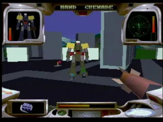 Iron Soldier gameplay screenshot on Jaguar