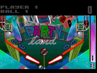 Pinball Fantasies gameplay screenshot on Jaguar