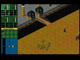Syndicate gameplay screenshot on Jaguar