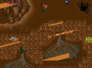 Total Carnage gameplay screenshot on Jaguar