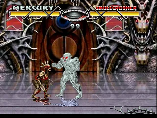Ultra Vortek gameplay screenshot on Jaguar