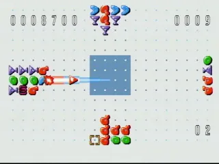 Zoop gameplay screenshot on Jaguar