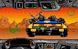 BattleWheels gameplay screenshot on Lynx