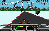 Checkered Flag gameplay screenshot on Lynx