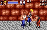 Double Dragon gameplay screenshot on Lynx