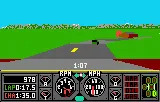 Hard Drivin' gameplay screenshot on Lynx