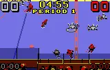 Hockey gameplay screenshot on Lynx