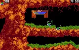 Lemmings gameplay screenshot on Lynx