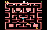 Ms. Pac-Man gameplay screenshot on Lynx