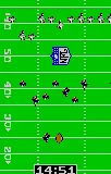NFL Football gameplay screenshot on Lynx