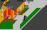 Paperboy gameplay screenshot on Lynx