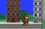 Rampage gameplay screenshot on Lynx