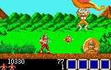 Rygar gameplay screenshot on Lynx