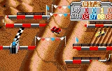 Super Off-Road gameplay screenshot on Lynx