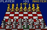 The Fidelity Ultimate Chess Challenge gameplay screenshot on Lynx