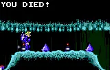 Todd's Adventures in Slime World gameplay screenshot on Lynx