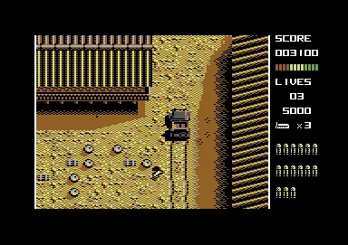 007: Licence to Kill gameplay screenshot on C64