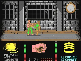 19 Part One: Boot Camp gameplay screenshot on C64