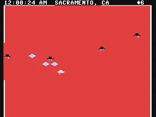 Agent USA gameplay screenshot on C64