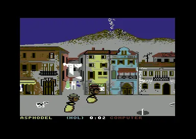 Alternative World Games gameplay screenshot on C64