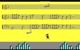Amadeus Revenge gameplay screenshot on C64