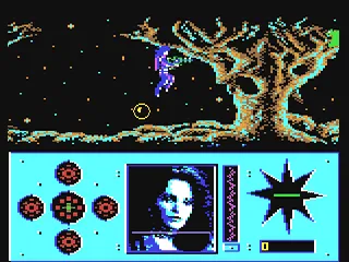 Amazon gameplay screenshot on C64