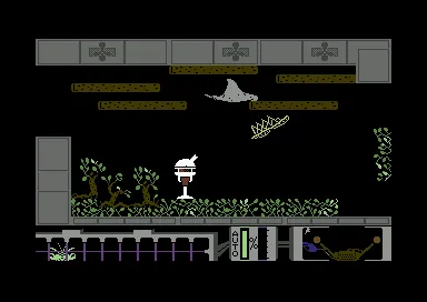 Arac gameplay screenshot on C64