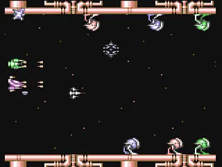 Armalyte gameplay screenshot on C64