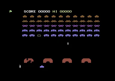 Avenger gameplay screenshot on C64