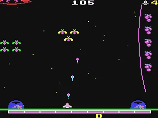 Bandits gameplay screenshot on C64