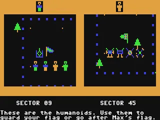 Bannercatch gameplay screenshot on C64