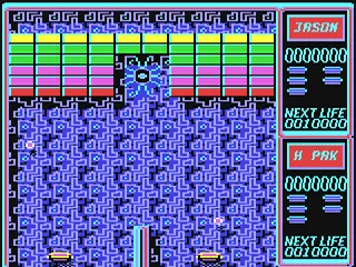 Batty gameplay screenshot on C64