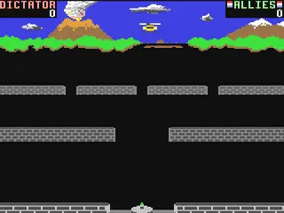 Beach Head II: The Dictator Strikes Back gameplay screenshot on C64