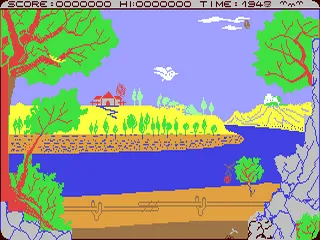 Bird Mother gameplay screenshot on C64