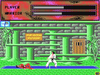 Black Panther gameplay screenshot on C64