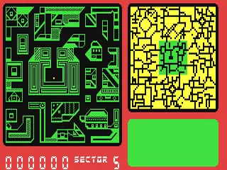 Blade Runner gameplay screenshot on C64