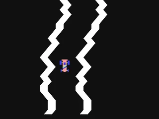 Bump 'n' Jump gameplay screenshot on C64