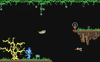 Camelot Warriors gameplay screenshot on C64
