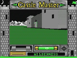 Castle Master gameplay screenshot on C64