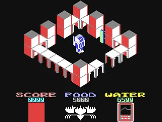 Chimera gameplay screenshot on C64