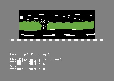 Circus gameplay screenshot on C64