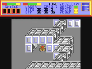 Colony gameplay screenshot on C64