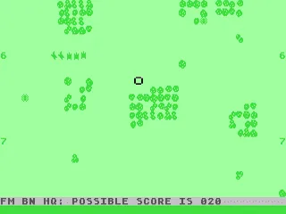 Combat Leader gameplay screenshot on C64