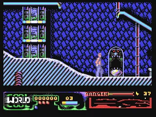 Cool World gameplay screenshot on C64